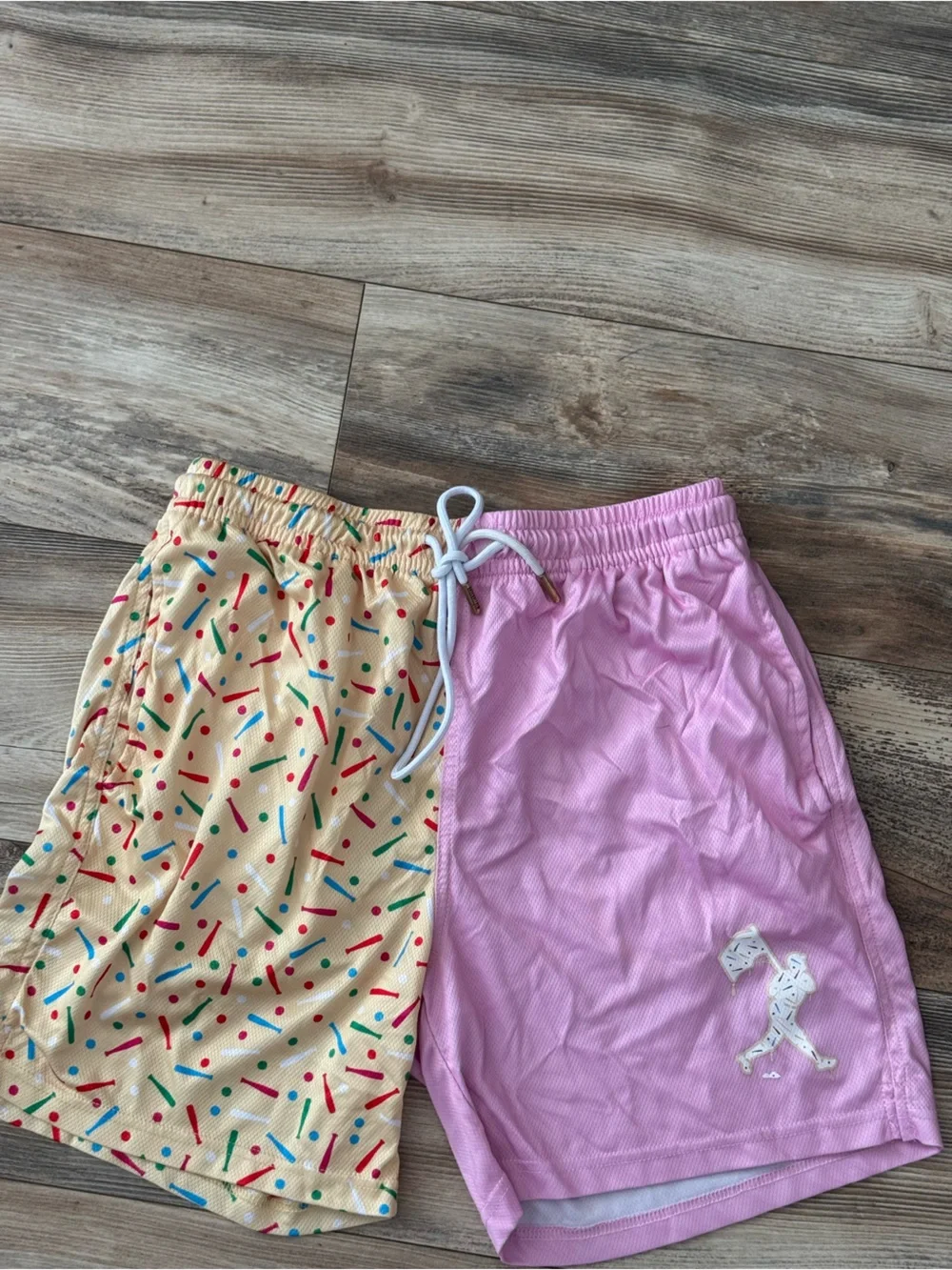 Baseballism Batter Up Bakery Confetti Cupcake Diamond Air Mesh Shorts Medium